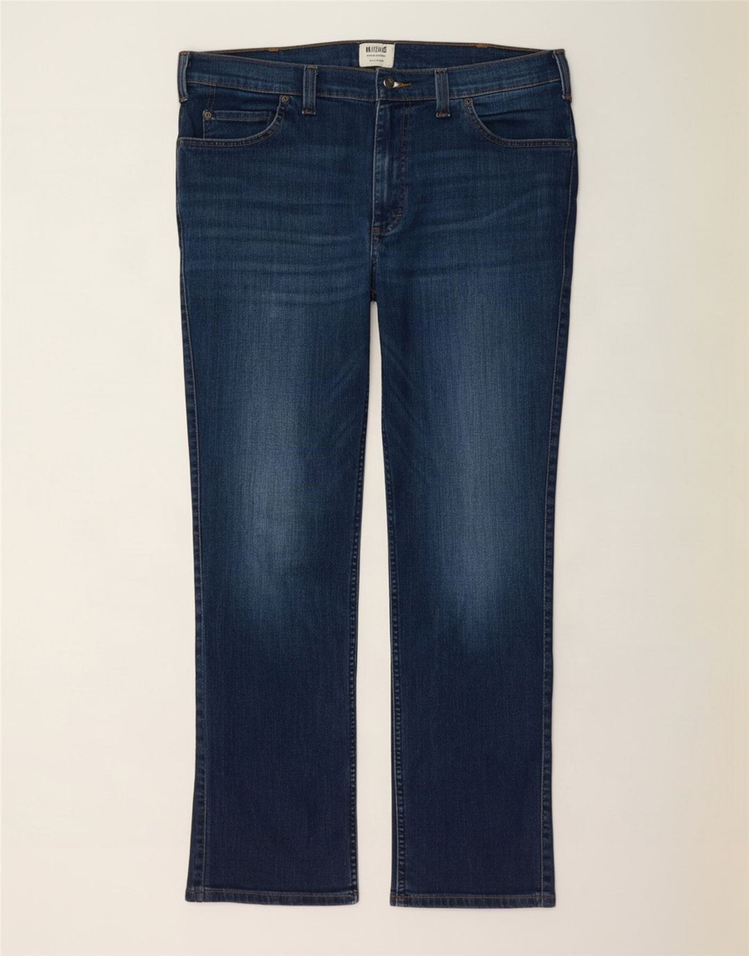 Jeans dritti Tramper da uomo Mustang W38 L32 cotone blu navy
