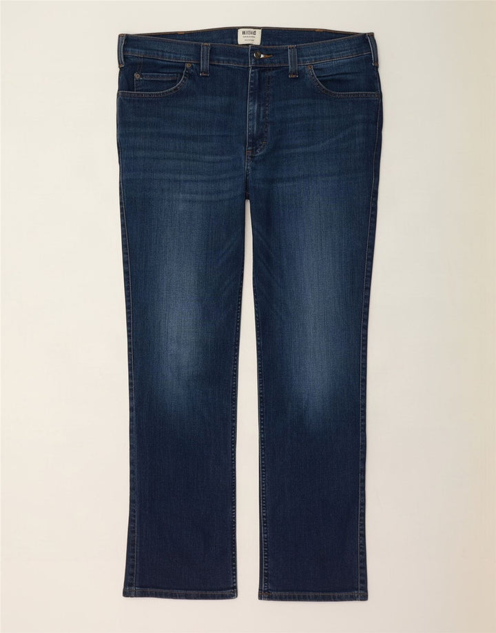 Jeans dritti Tramper da uomo Mustang W38 L32 cotone blu navy