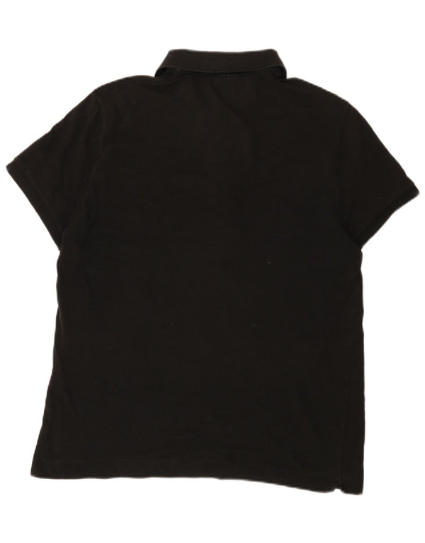 Polo da uomo slim fit Lacoste taglia 6 XL nera