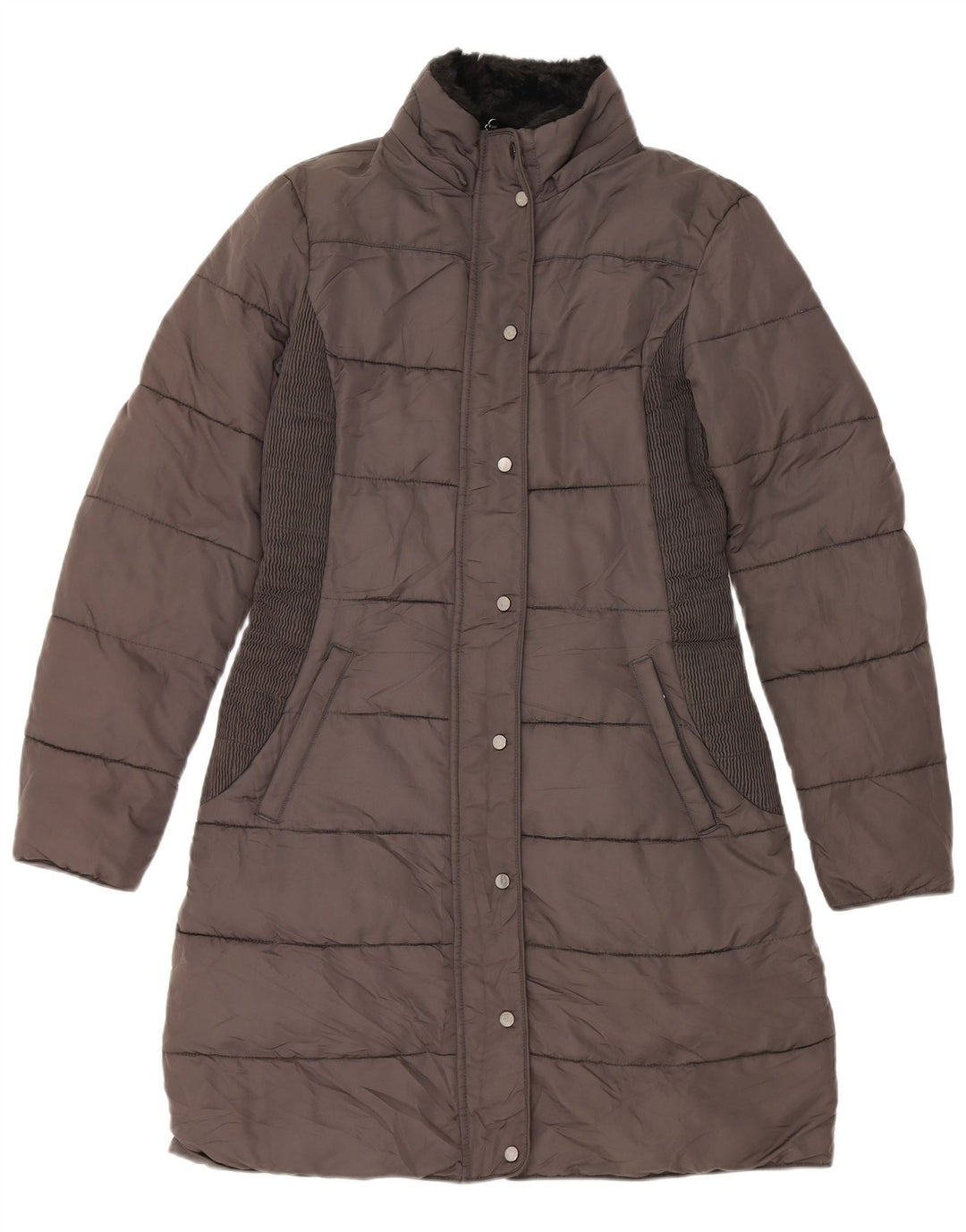Cappotto imbottito da donna Hobbs UK 10 piccolo poliestere grigio