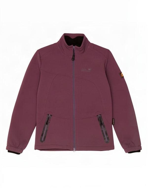 Giacca a vento da donna Jack Wolfskin UK 8 Small Viola Poliestere