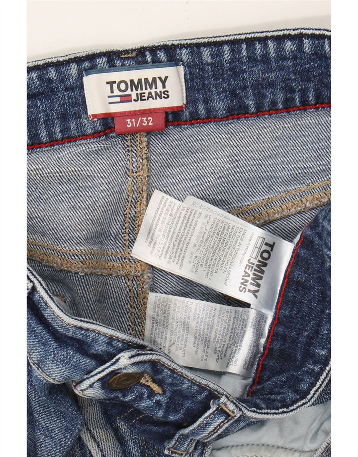 TOMMY HILFIGER Mens Slim Jeans W31 L32 Blue Cotton Vintage Tommy Hilfiger and Second-Hand Tommy Hilfiger from Messina Hembry 