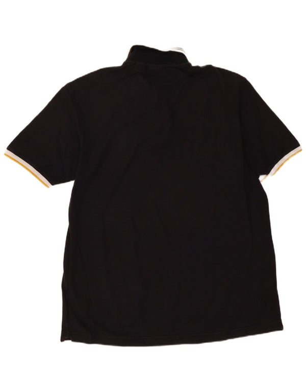 Polo da uomo Fila XL in cotone nero