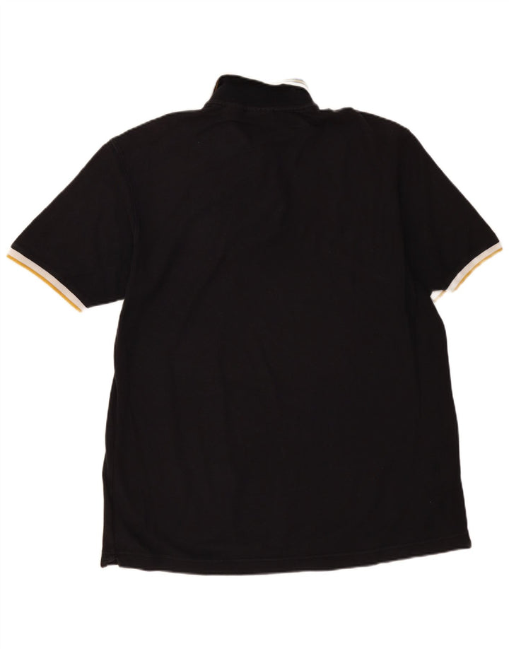 Polo da uomo Fila XL in cotone nero