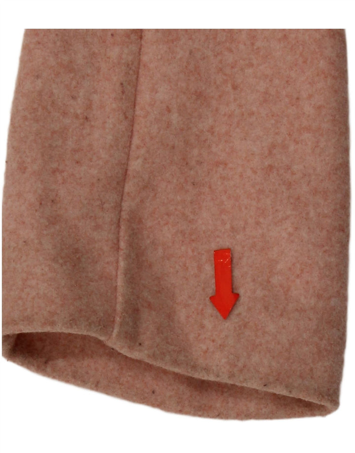 Soprabito aperto da donna Zara UK 16 grande rosa in poliestere