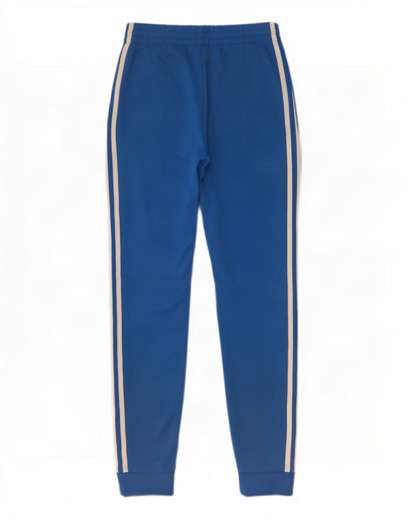 Adidas Mens Tracksuit Trousers Joggers Small Blue Polyester