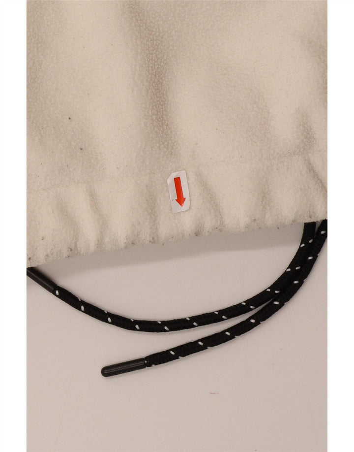 Maglione in pile grafico oversize da donna FILA UK 10 Small White Colourblock