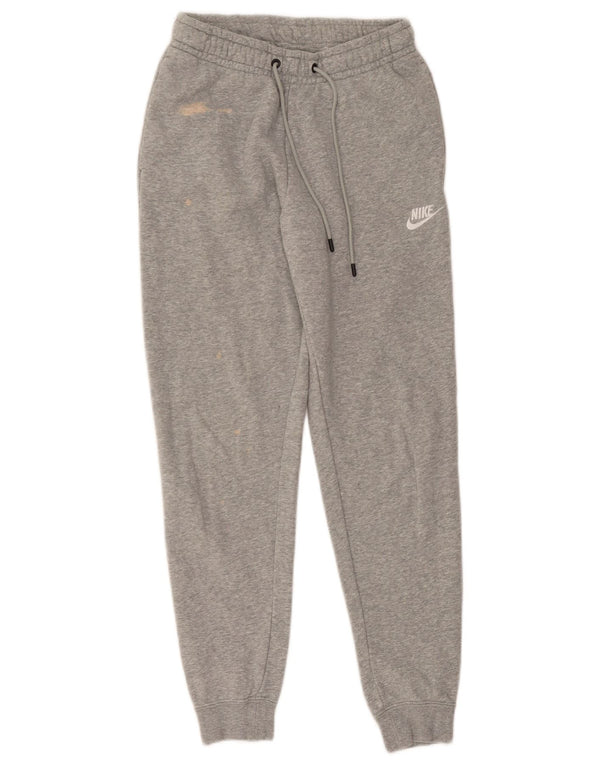 Pantaloni da tuta corti da uomo Nike Joggers XS in cotone chiazzato grigio