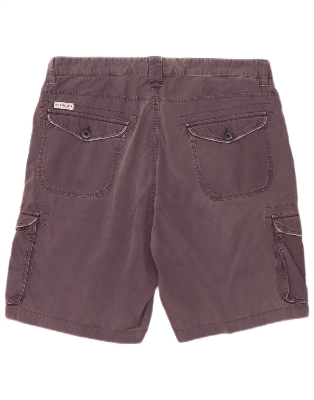 Polo Assn. Pantaloncini cargo da uomo W36 grandi in cotone nero
