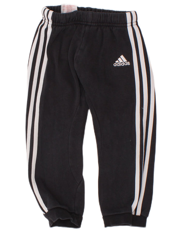 Pantaloni da tuta da jogging Adidas da bambino 18-24 mesi in cotone nero