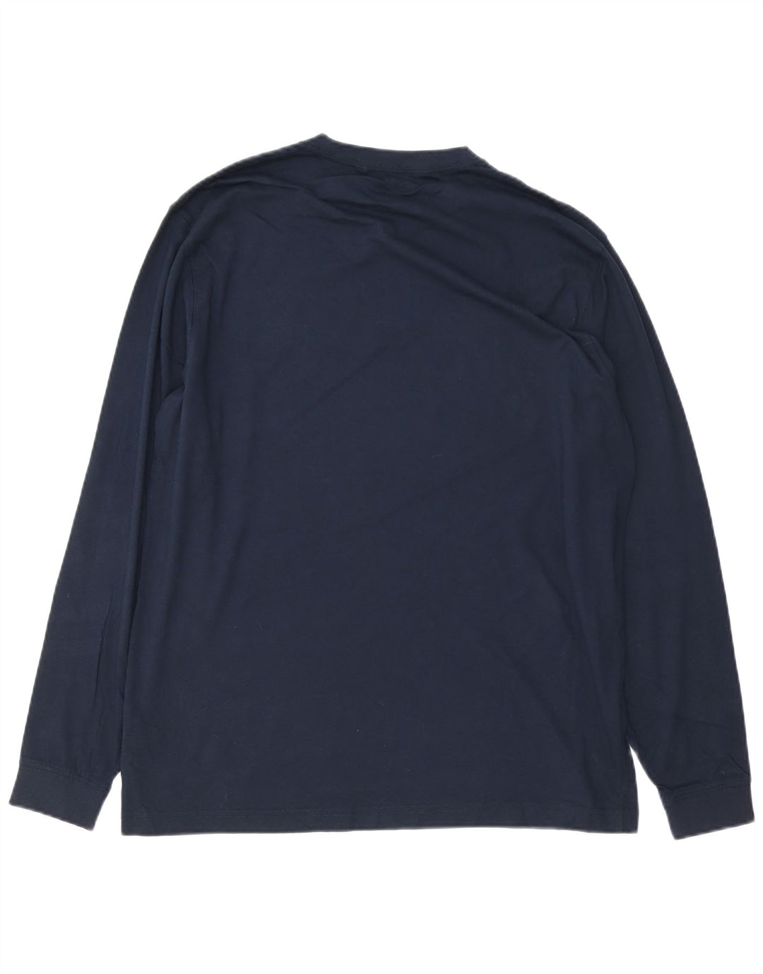 L.L.BEAN Top da uomo con vestibilità tradizionale grafica manica lunga blu navy medio