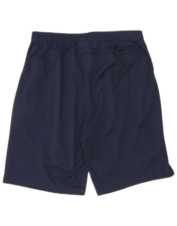Pantaloncini sportivi Nike da uomo con vestibilità regolare, grandi, blu navy, in poliestere