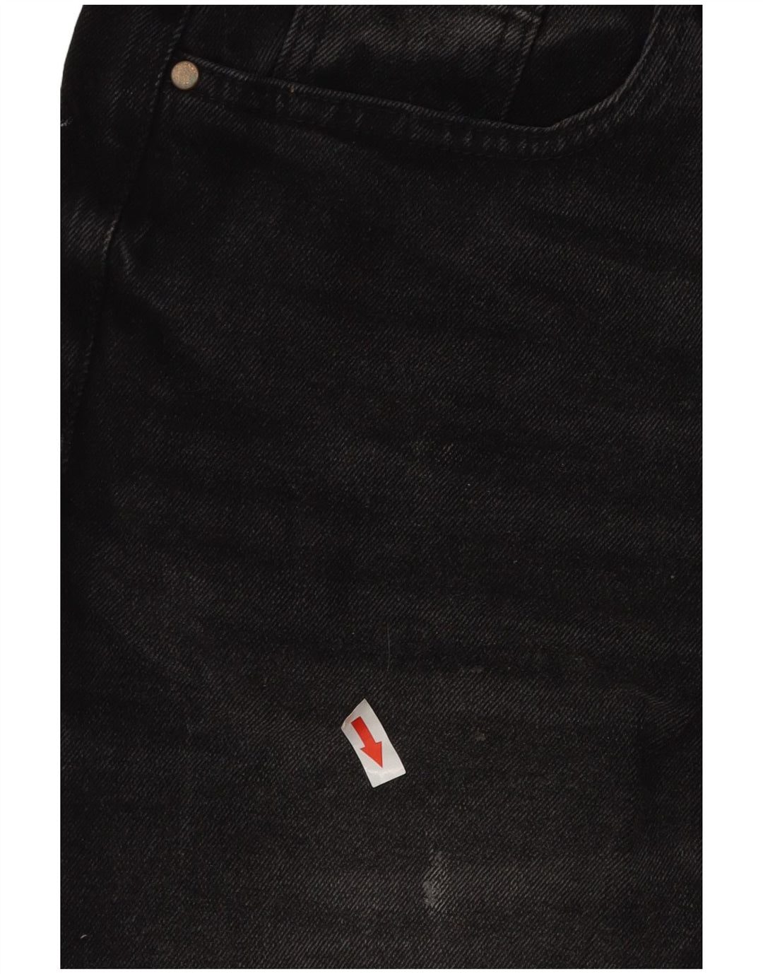 Pantaloncini di jeans da uomo Zara EU 44 Large W34 cotone nero