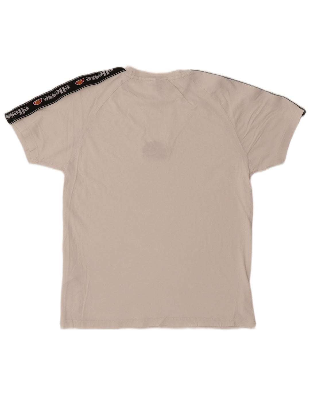 T-shirt grafica da uomo ELLESSE Top XS in cotone bianco