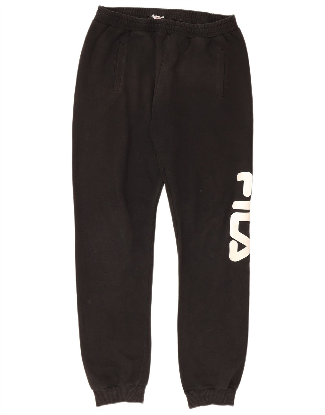 Pantaloni da tuta con grafica da uomo Fila Joggers medi neri