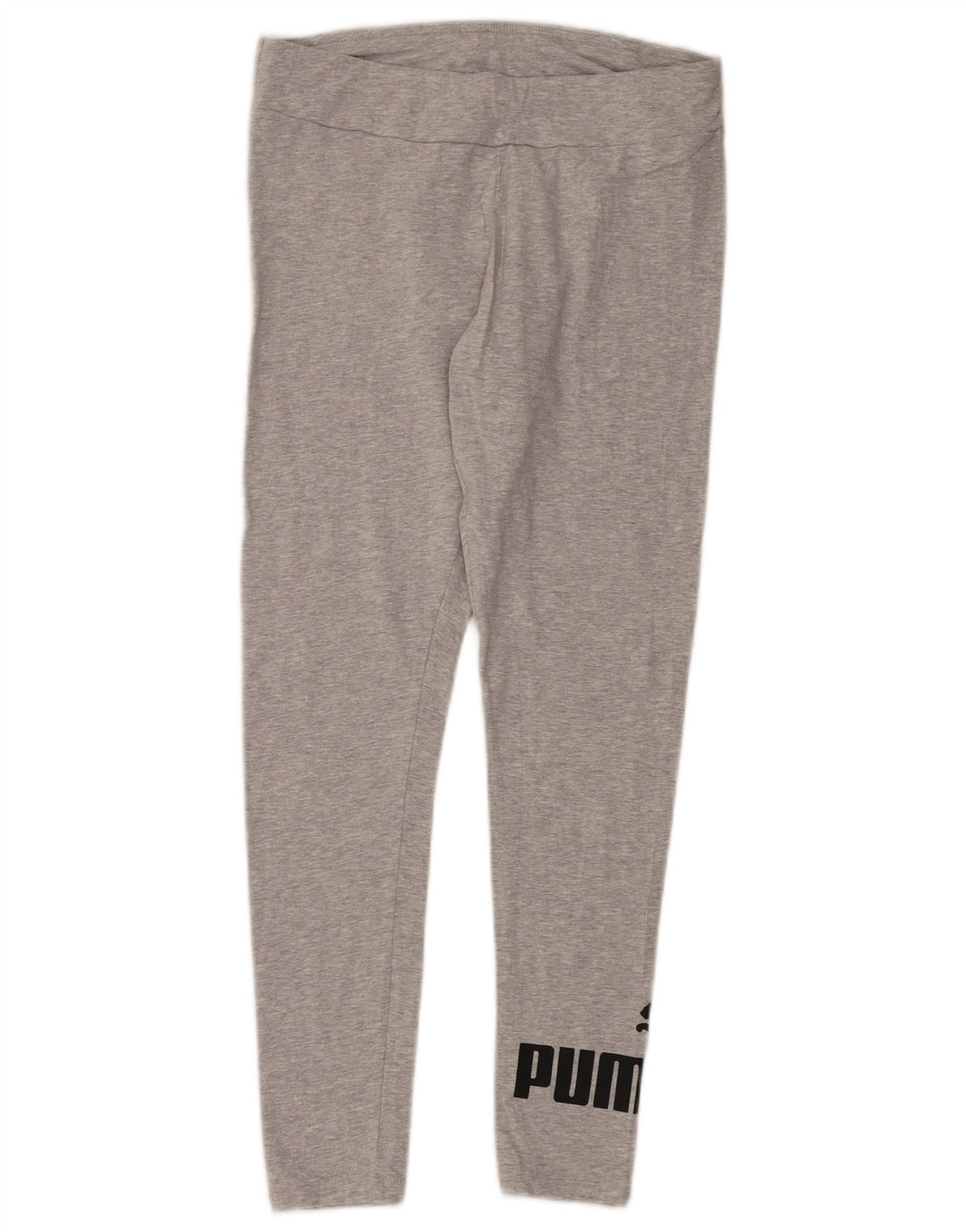 Leggings grafici da donna Puma UK 14 Cotone grigio medio