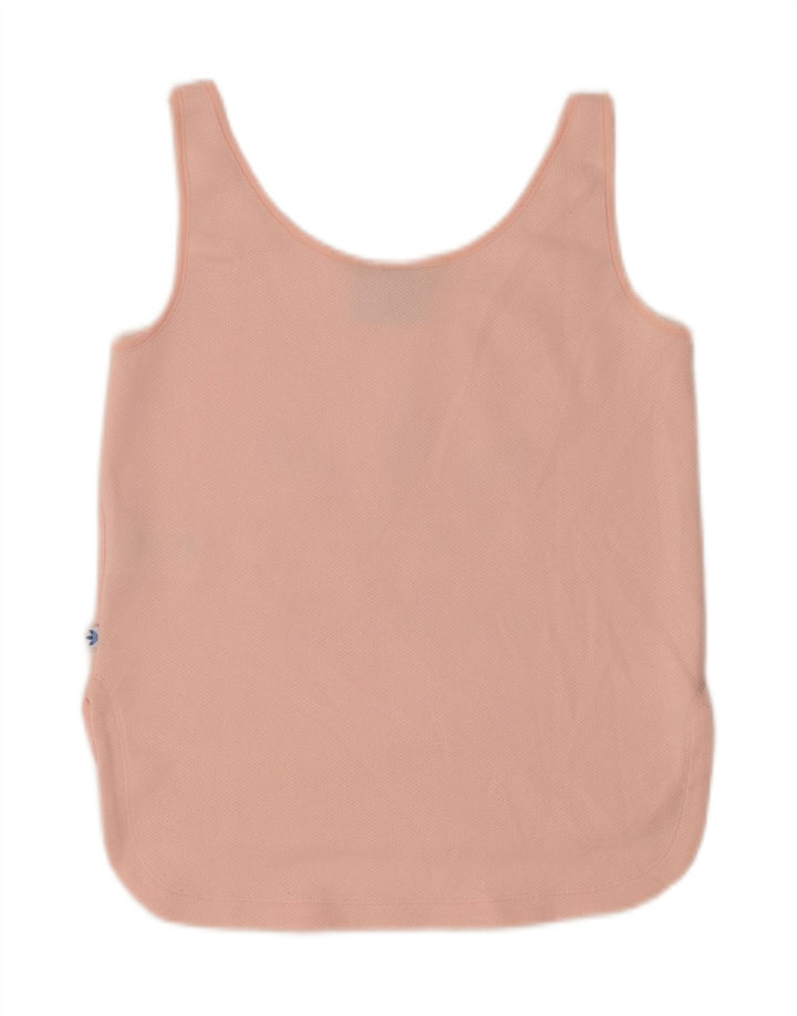 ADIDAS Womens Graphic Vest Top UK 6 XS  Pink Polyester Vintage Adidas and Second-Hand Adidas from Messina Hembry 