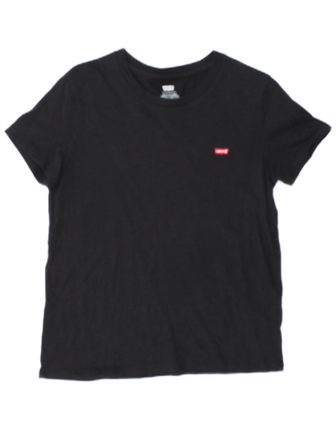 T-shirt oversize da donna Levi's UK 10 piccola in cotone nero