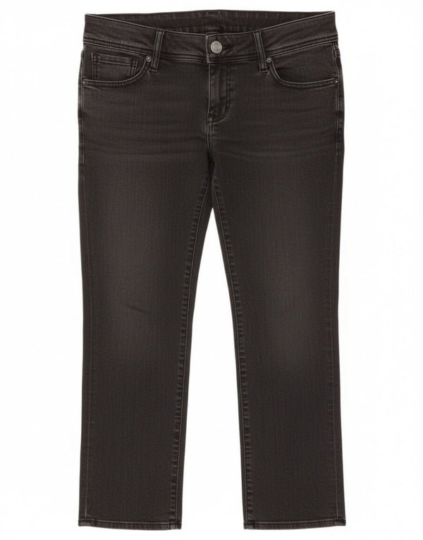 Jeans dritti elasticizzati Matic da donna Diesel W31 L26 cotone nero