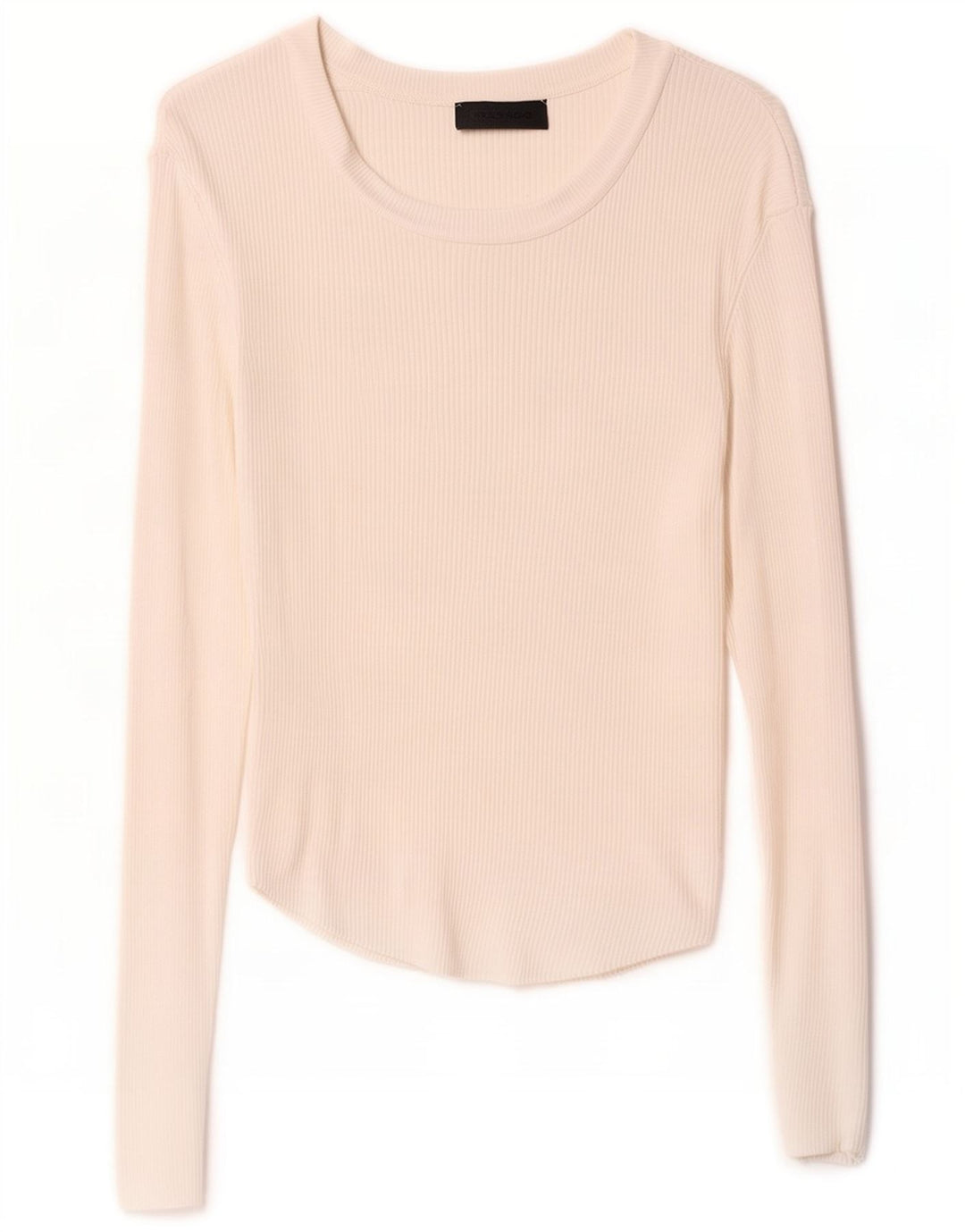 Top Zara da donna a maniche lunghe UK 12 medio bianco