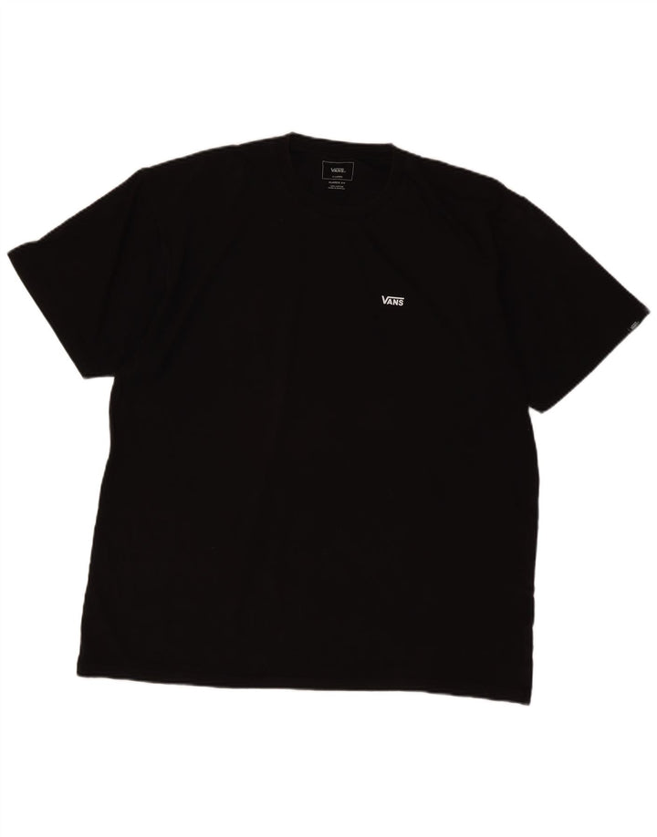 T-shirt da uomo Vans Classic Fit XL in cotone nero