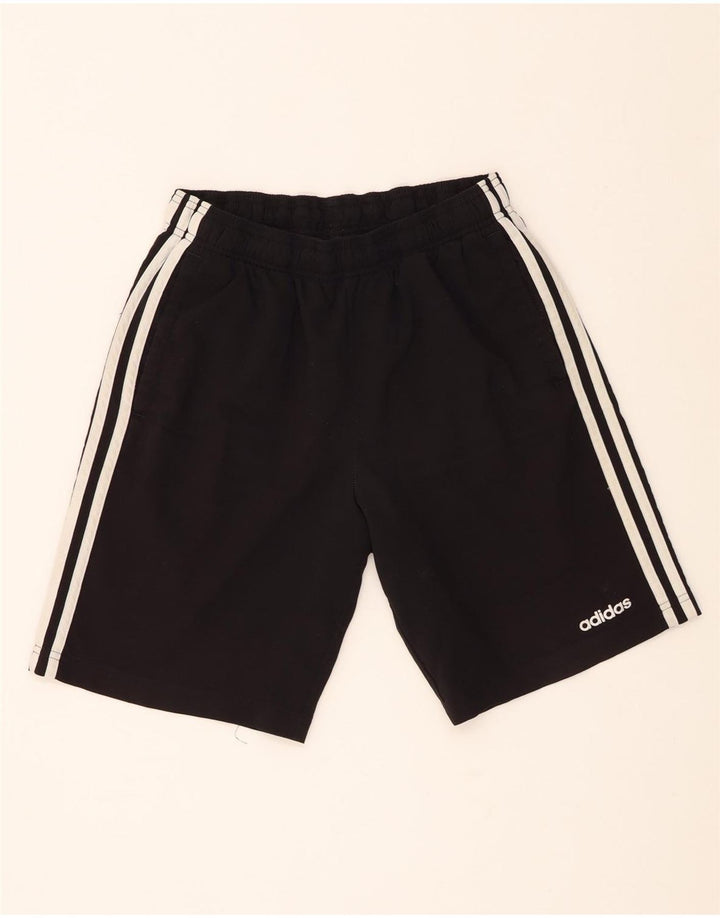 Pantaloncini sportivi Adidas da ragazzo 13-14 anni in poliestere nero