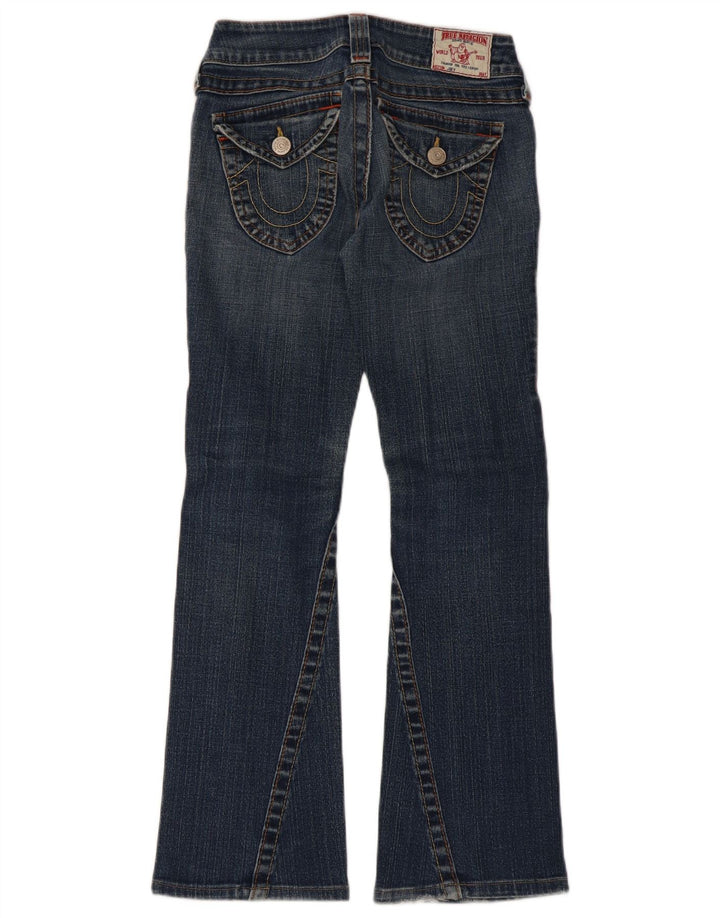 Jeans bootcut da donna True Religion W24 L27 cotone blu