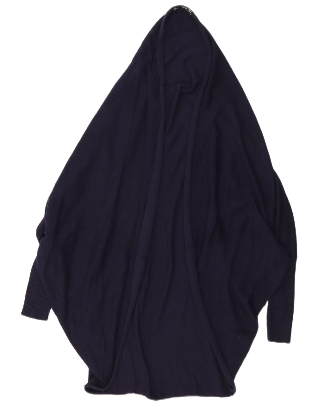 Maglione cardigan oversize lungo da donna Zara UK 14 blu navy medio