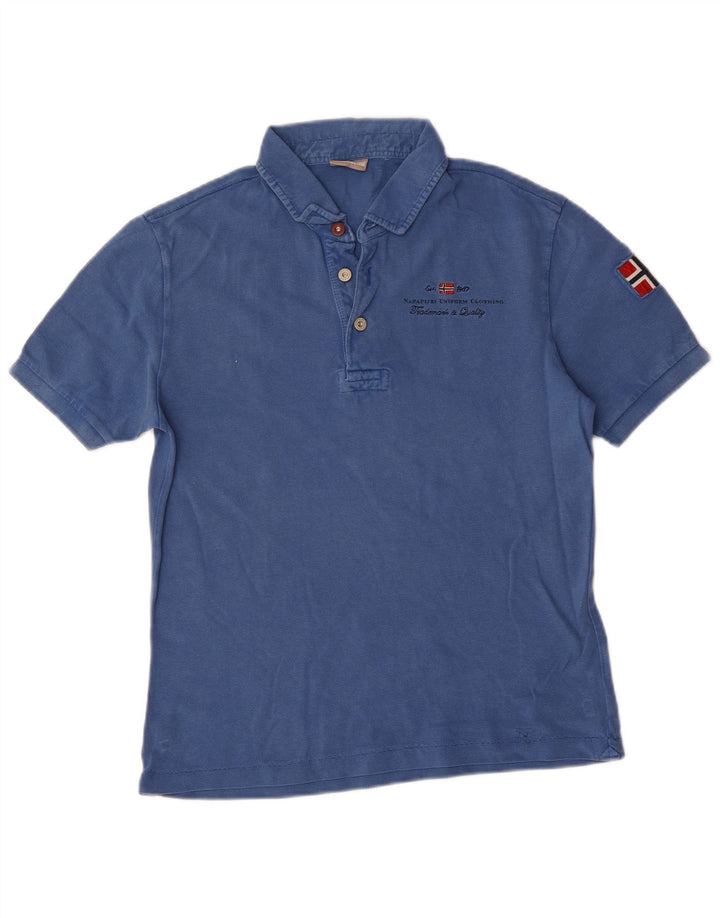 Polo da uomo Napapijri Blu medio