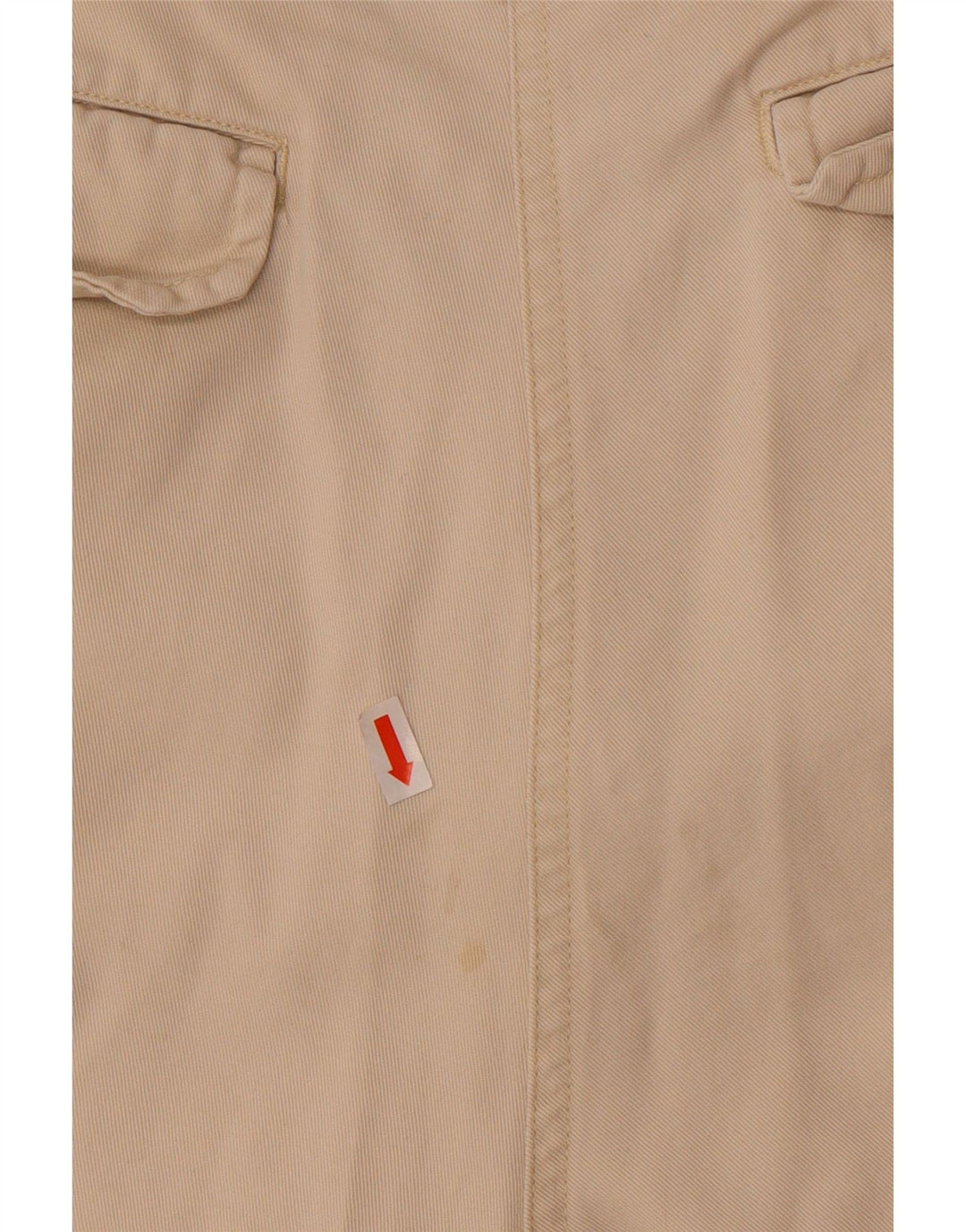 OUTRAGE Womens Cargo Shorts UK 8 Small W29 Beige Cotton