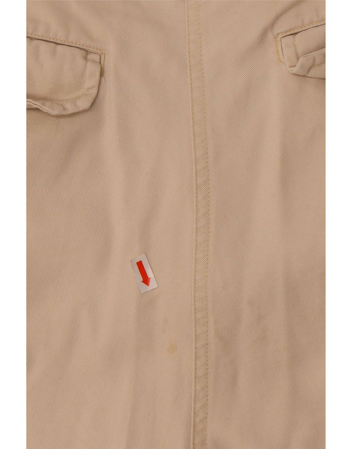 OUTRAGE Womens Cargo Shorts UK 8 Small W29 Beige Cotton