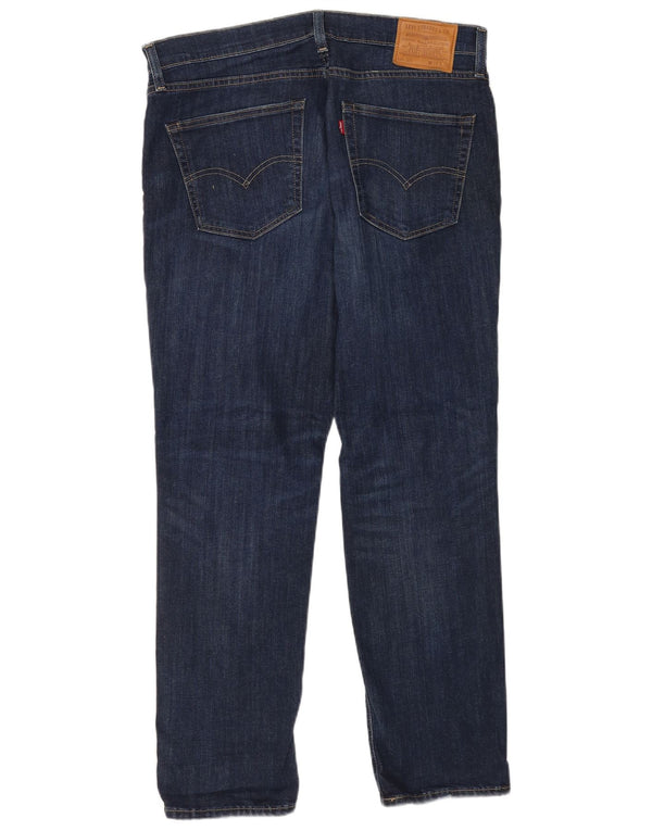 Levi's Uomo 511 Slim Jeans W36 L30 Blu Navy Cotone