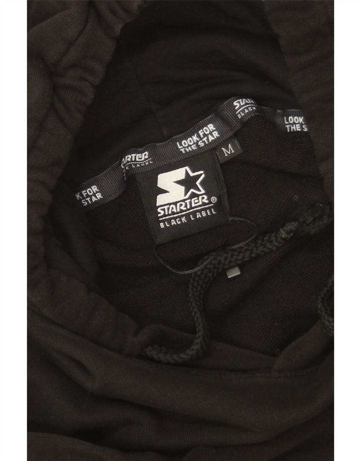 Maglione con cappuccio grafico da uomo Starter medio nero