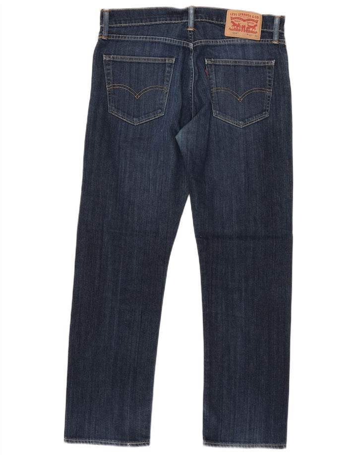 LEVI'S Jeans dritti da uomo 504 W32 L30 cotone blu