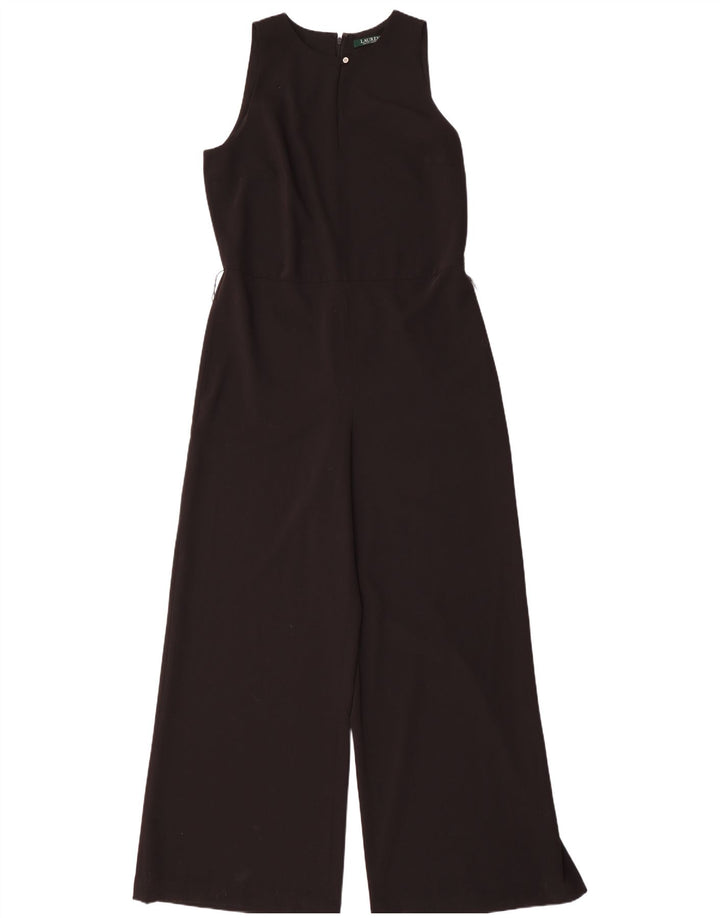 Tuta senza maniche da donna Ralph Lauren US 12 Large Poliestere nero