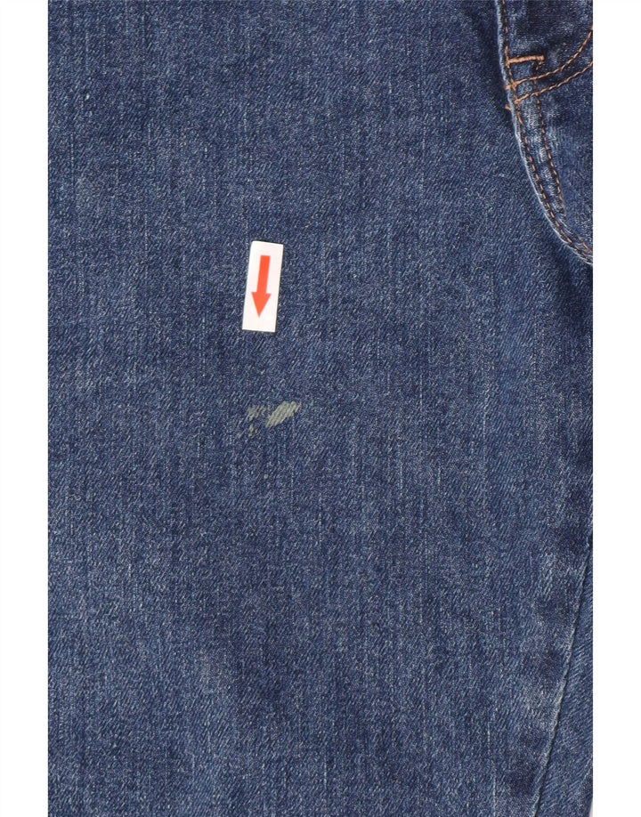 Jeans dritti da uomo Wrangler vestibilità regolare W33 L34 cotone blu