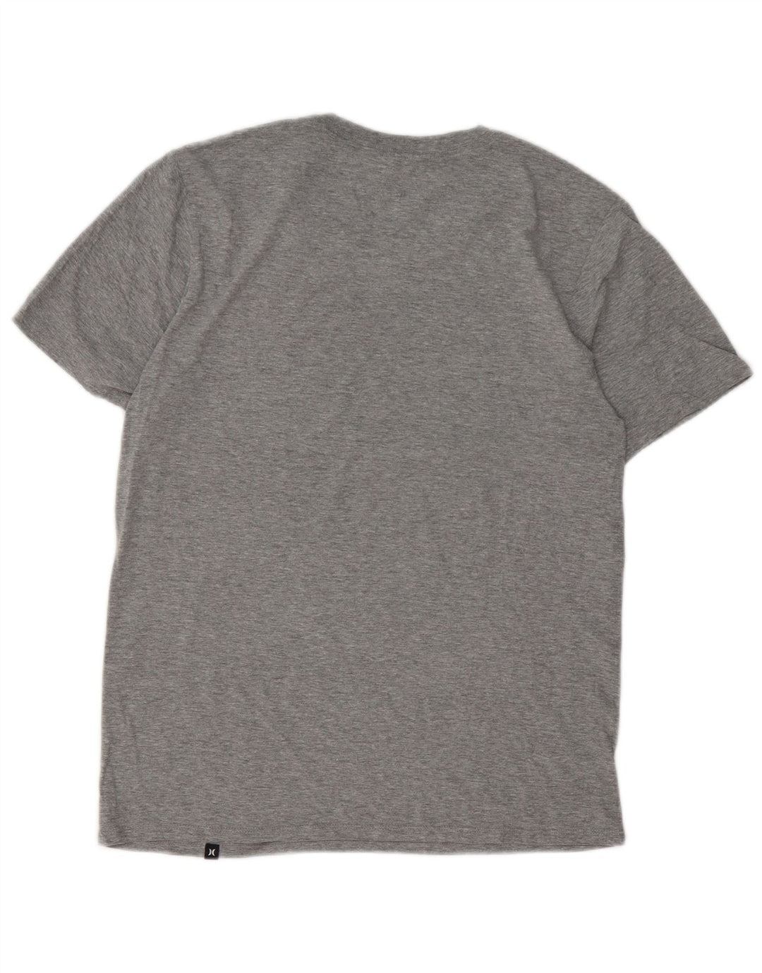 T-shirt da uomo Hurley Top Small in cotone chiazzato grigio