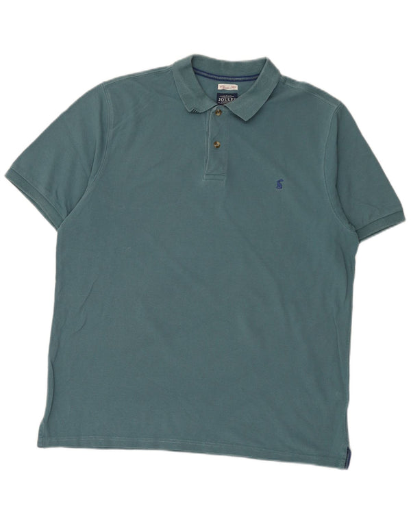 Polo Joules da uomo vestibilità classica, taglia grande, in cotone blu