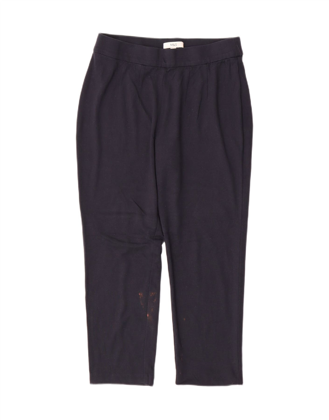 Pantaloni corti da donna Marks & Spencer UK 14 medi W30 L25 Blu navy