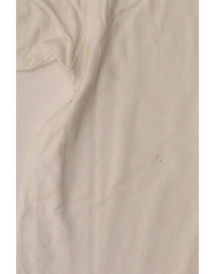 T-shirt da uomo LACOSTE taglia superiore 6 XL cotone bianco