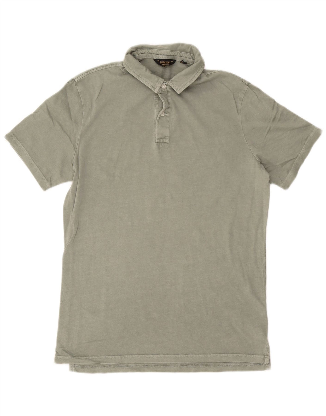 Polo da uomo Superdry grande in cotone verde