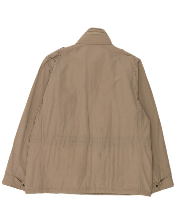 Giacca militare da uomo con cappuccio Aspesi UK 44 2XL Nylon beige