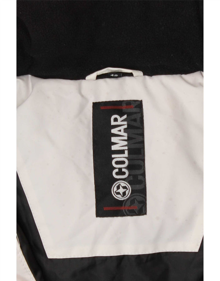 Giacca da sci con cappuccio da donna Colmar IT 42 Medium White Colourblock Sports
