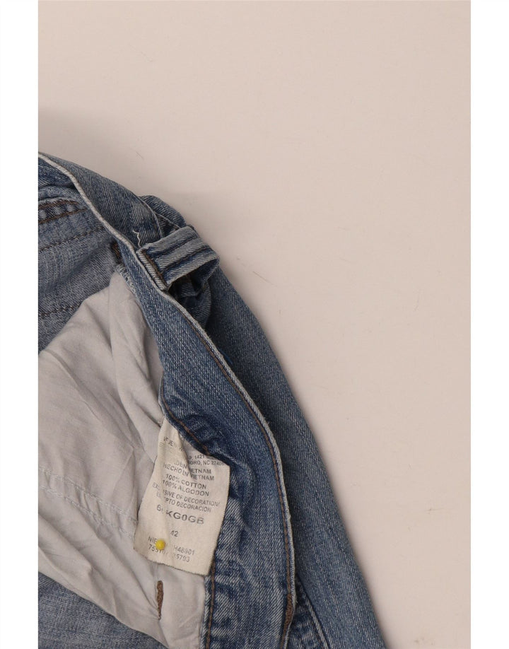 Pantaloncini di jeans cargo da uomo Wrangler W42 2XL cotone blu