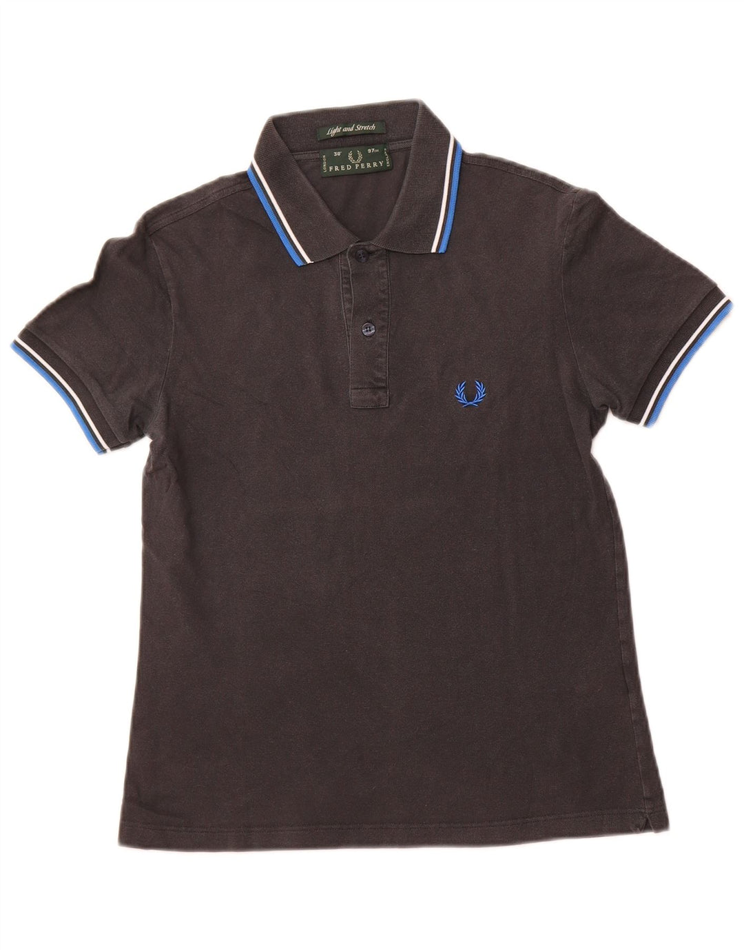 Polo da uomo FRED PERRY piccola in cotone nero