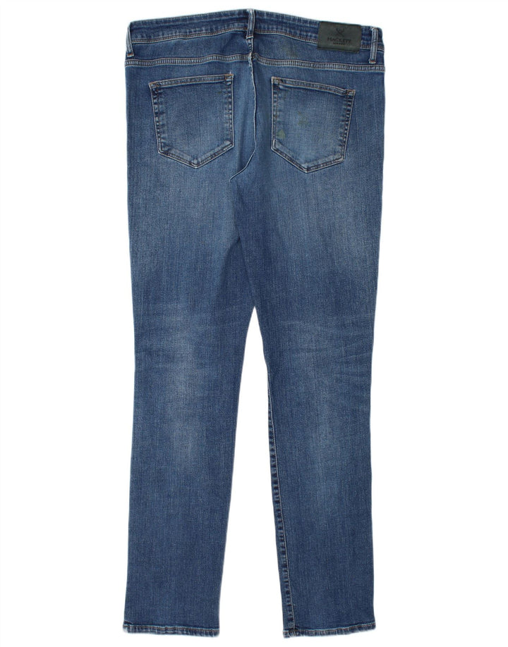 Jeans slim da uomo Hackett W36 L33 cotone blu
