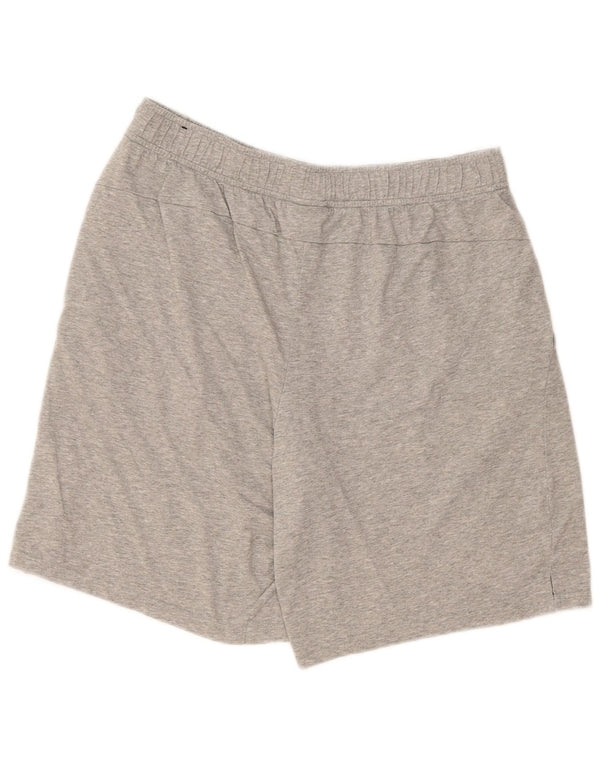 Pantaloncini casual da uomo Nike grandi in cotone grigio