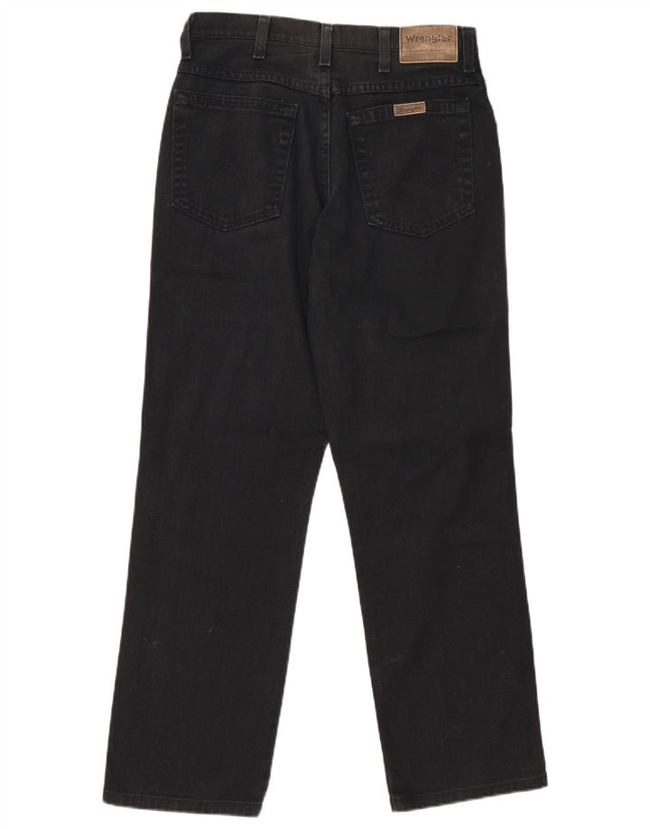Jeans Wrangler da uomo, vestibilità regolare, dritti W31 L29 Cotone Nero
