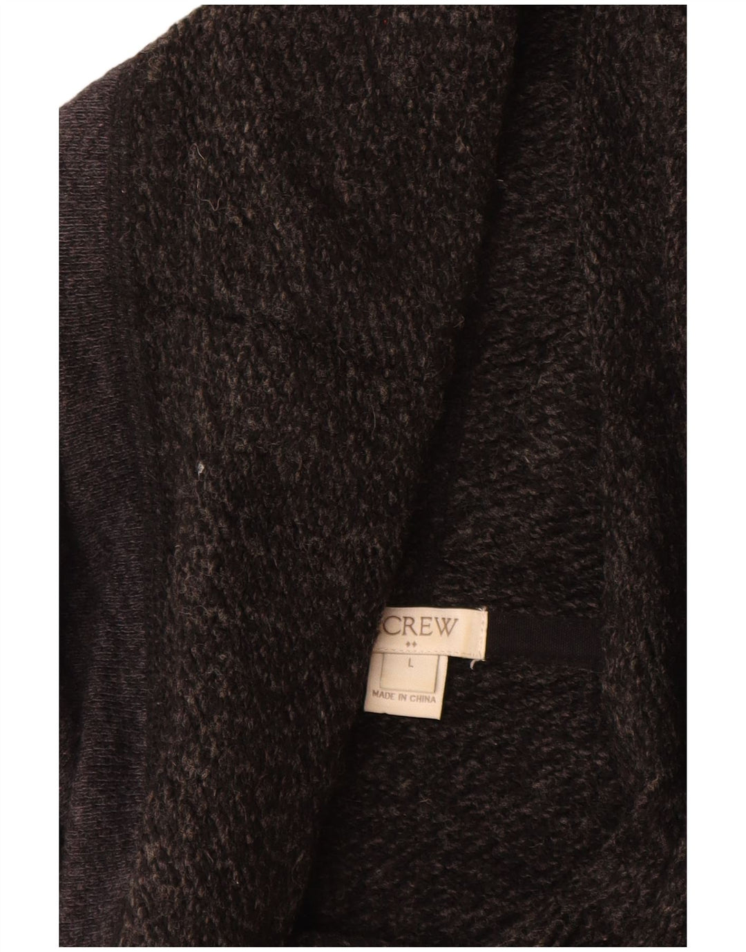 Maglione con cappuccio e collo alto da donna J. Crew UK 16 grande grigio