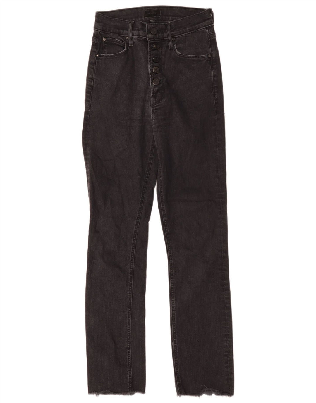 Jeans slim da donna Mother W25 L27 cotone nero